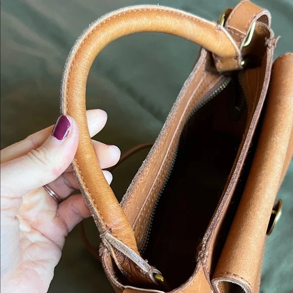 {MADEWELL} small brown crossbody purse - Picture 6 of 9